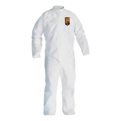 Kimberly-Clark Professional KLEENGUARD A30 Breathable Splash & Particle Protection Coveralls, 4XL, Zip, 46007