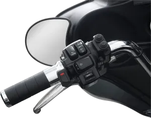 KOSO AX068M00 KOSO Titan-X Heated Grips Chrome Electric Throttle