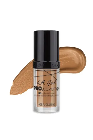 L.A Girl Pro Coverage Illuminating Foundation 28ml Beige