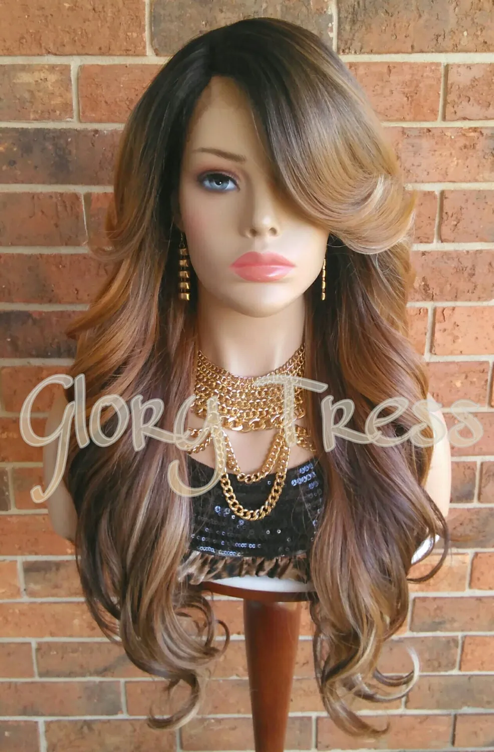 Lace Front Wig, Ombre Blonde Wig, Wigs, Glory Tress, Ombre Wig, Wedding Wig, Prom Wig, ON SALE // PERFECTION