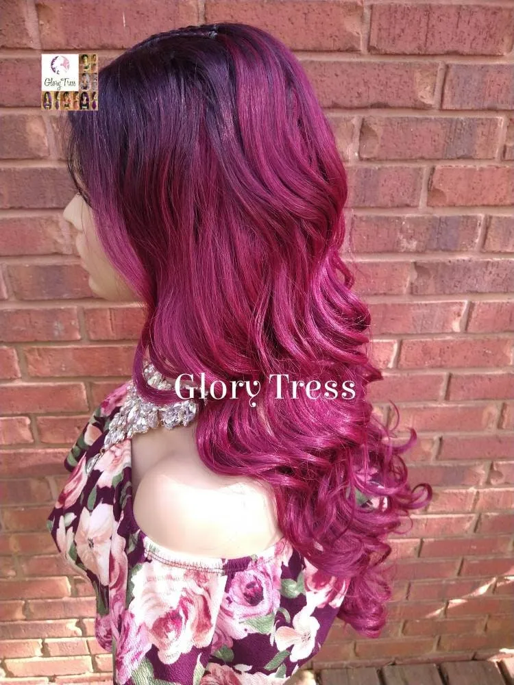 Lace Front Wig | Wavy Lace Front |  Wigs | Glory Tress |  Wigs | Braided Wig Wedding Wig | Prom Wig |  Ready To Ship // ELEGANCE