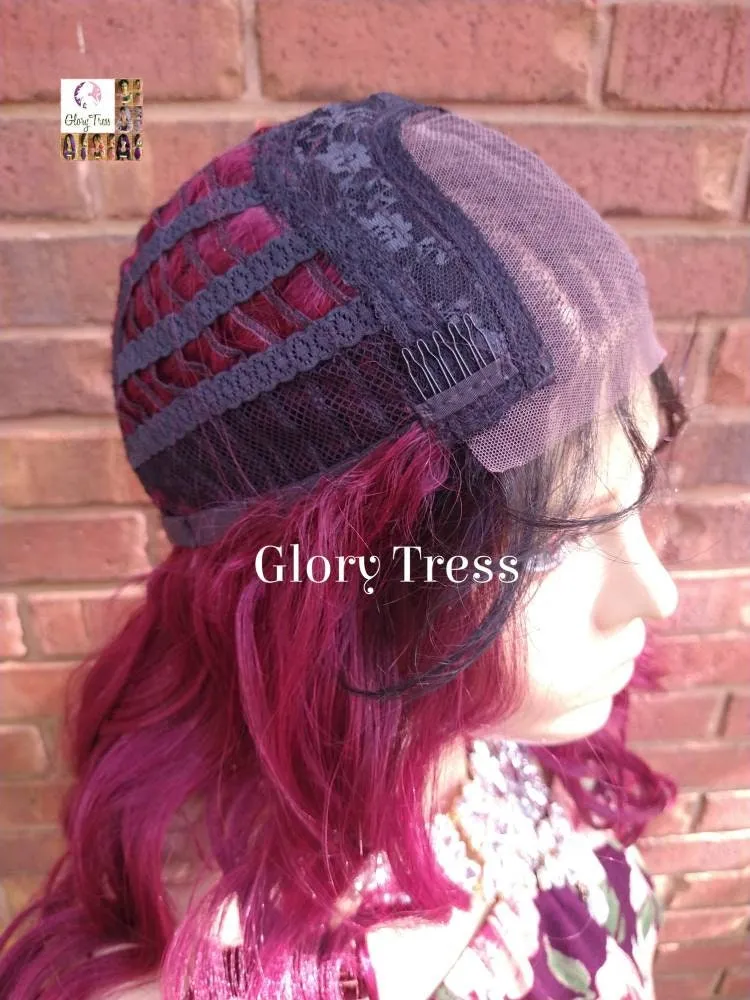 Lace Front Wig | Wavy Lace Front |  Wigs | Glory Tress |  Wigs | Braided Wig Wedding Wig | Prom Wig |  Ready To Ship // ELEGANCE