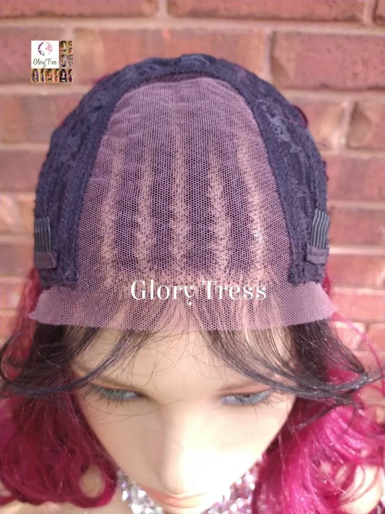 Lace Front Wig | Wavy Lace Front |  Wigs | Glory Tress |  Wigs | Braided Wig Wedding Wig | Prom Wig |  Ready To Ship // ELEGANCE