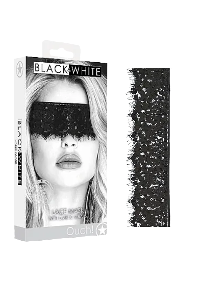 Lace Mask Black