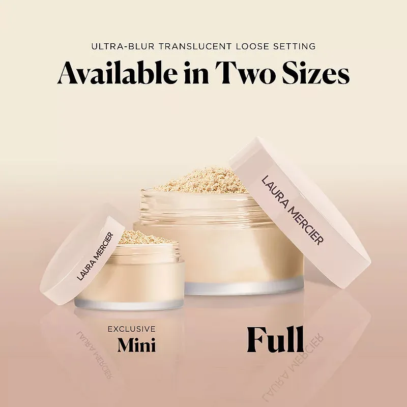 Laura Marcier Translucent Loose Setting Powder Ultra-Blur Honey