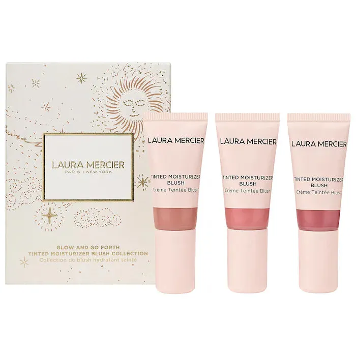 Laura Mercier  | Glow and Go Forth Mini Tinted Moisturizer Blush Trio