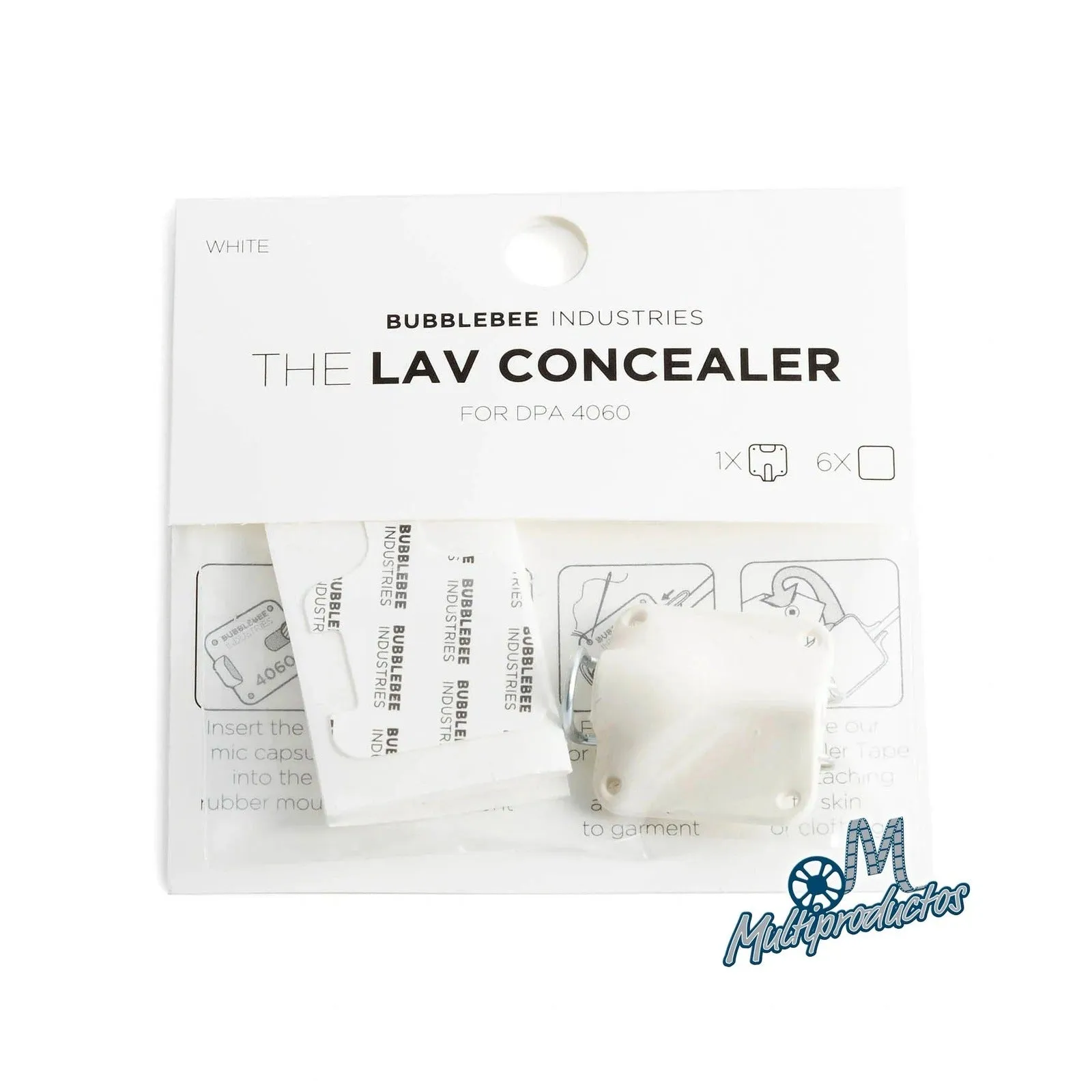 Lav Concealer for DPA 4060 - (Single) - BBI-LC4060-WH / BBI-LCCOS11-BK
