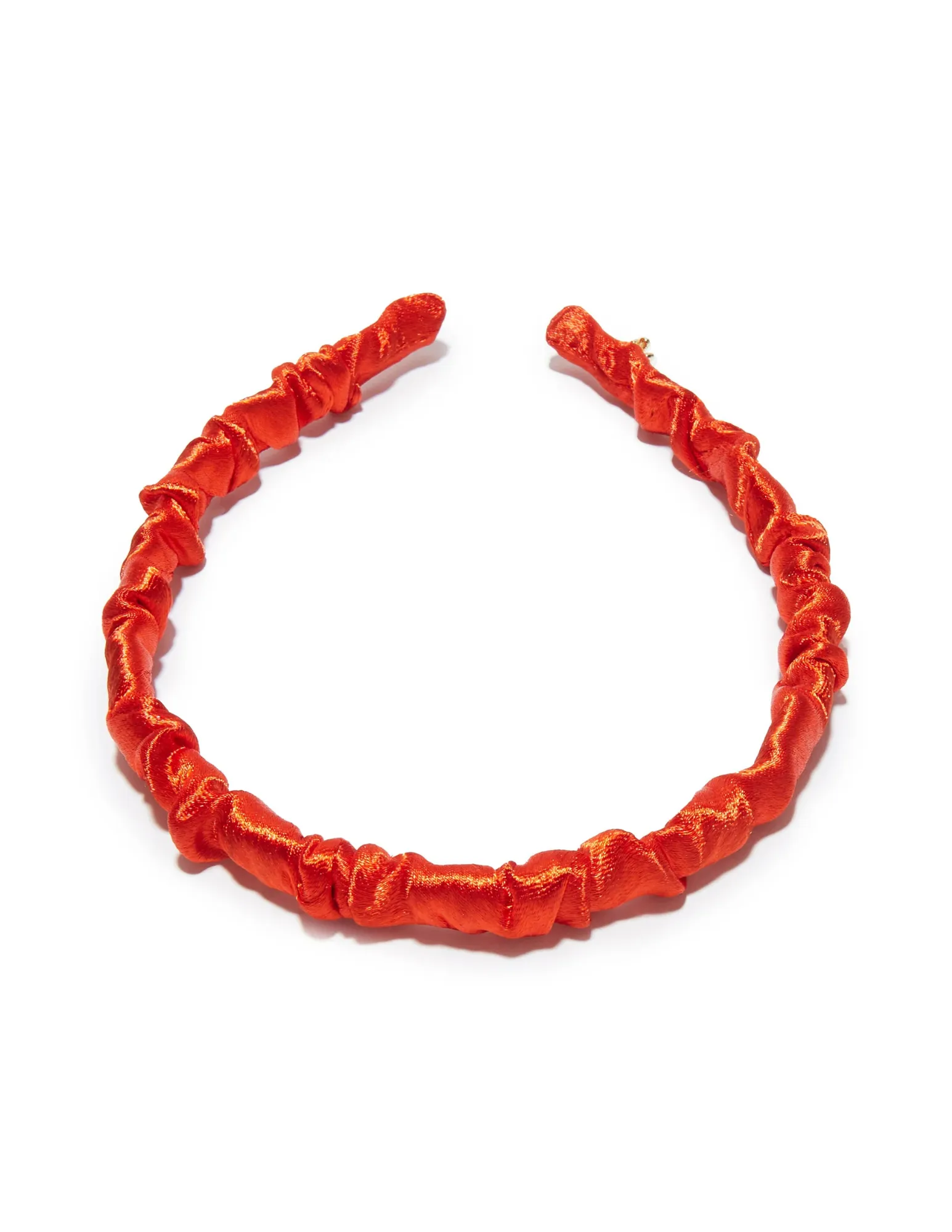Lele Sadoughi Lipstick Red Jessie Silk Headband