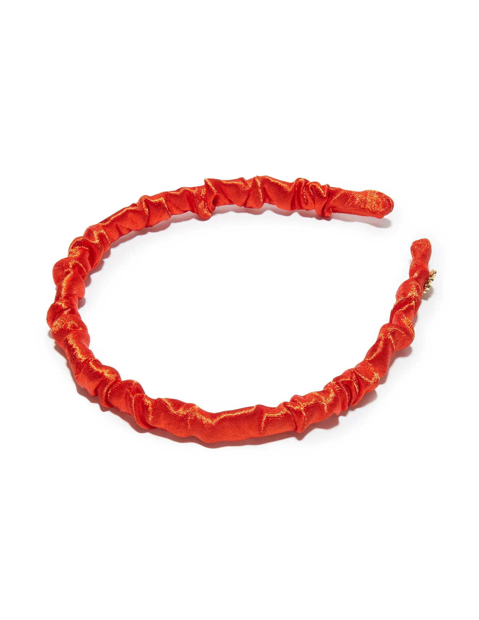 Lele Sadoughi Lipstick Red Jessie Silk Headband