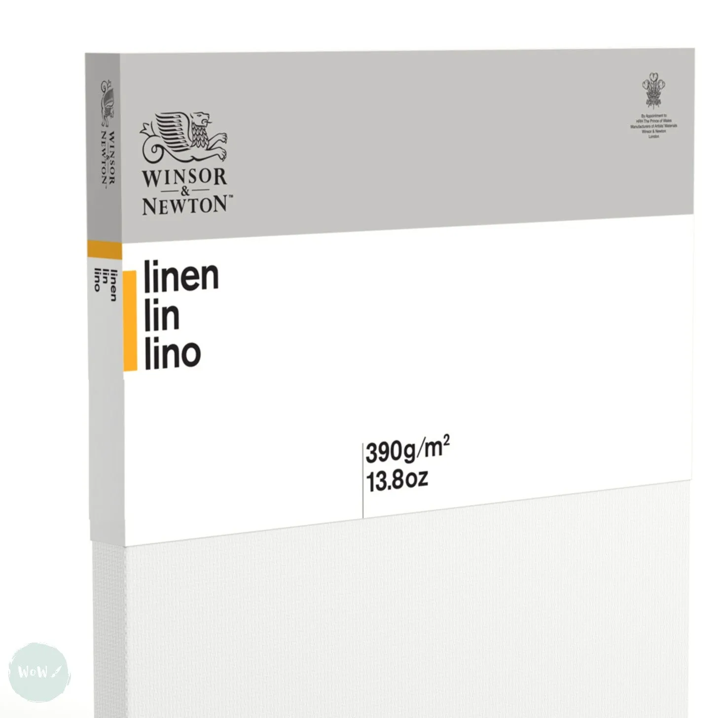 Linen Canvas - White Primed - Standard Depth - Winsor & Newton PROFESSIONAL -  11 x 14” , 279 x 356mm Single