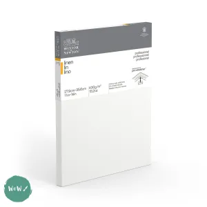 Linen Canvas - White Primed - Standard Depth - Winsor & Newton PROFESSIONAL -  11 x 14” , 279 x 356mm Single
