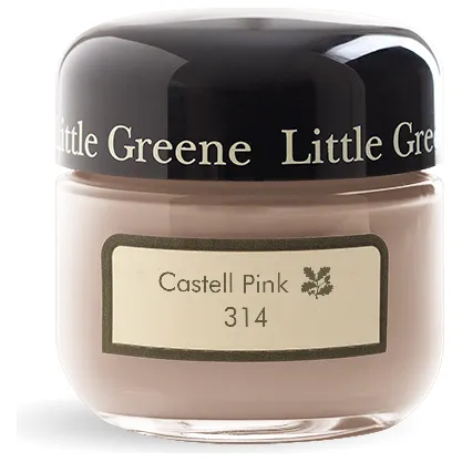 Little Greene Castell Pink Paint 314