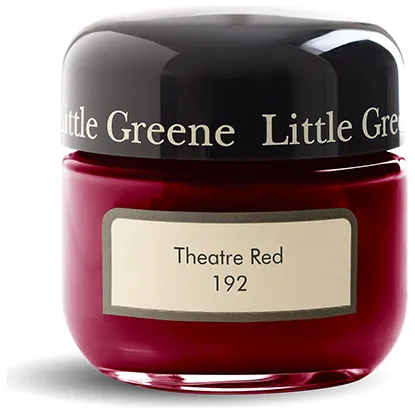 Little Greene Theatre Red Paint 192