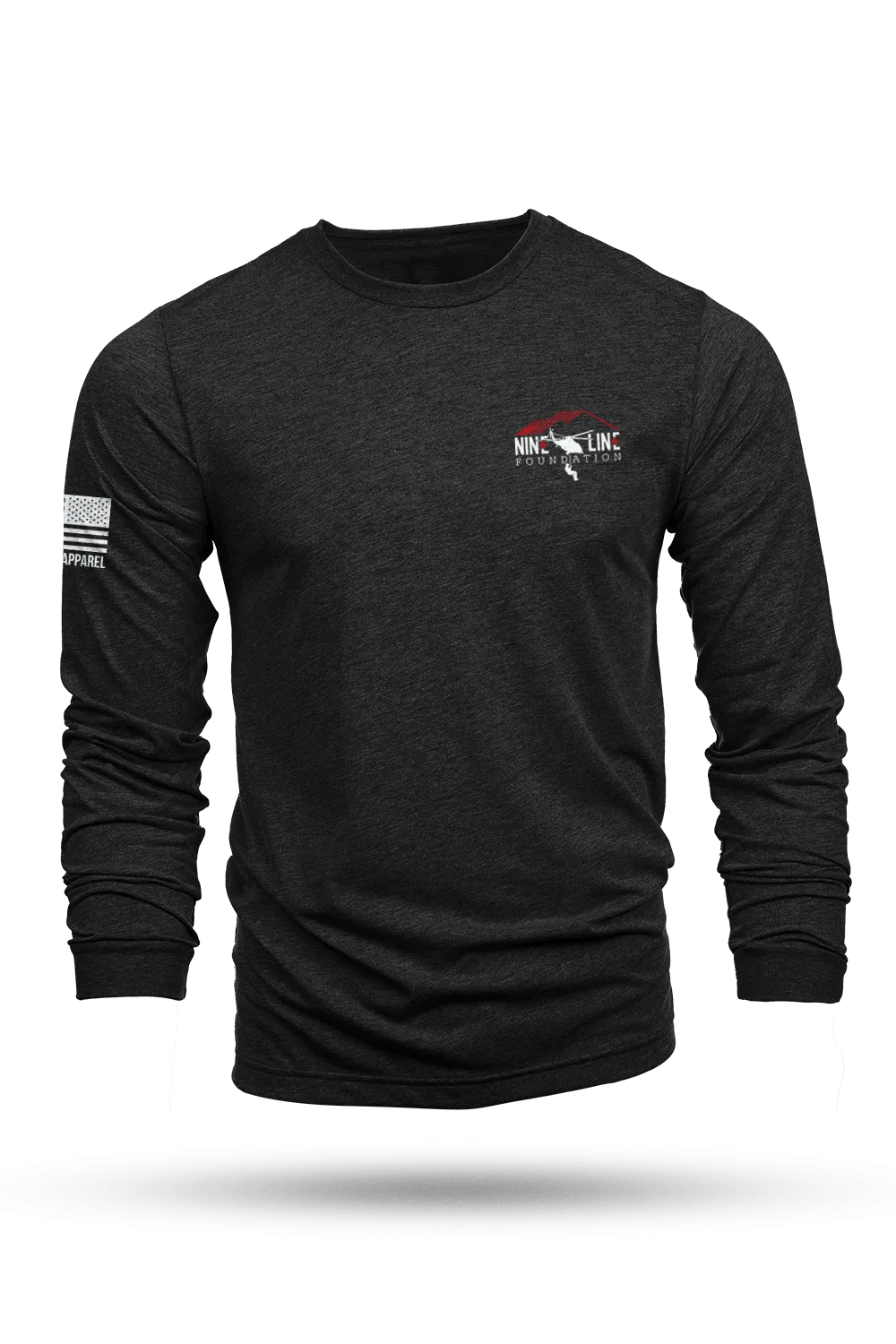 Long Sleeve Tri-Blend - Nine Line Foundation