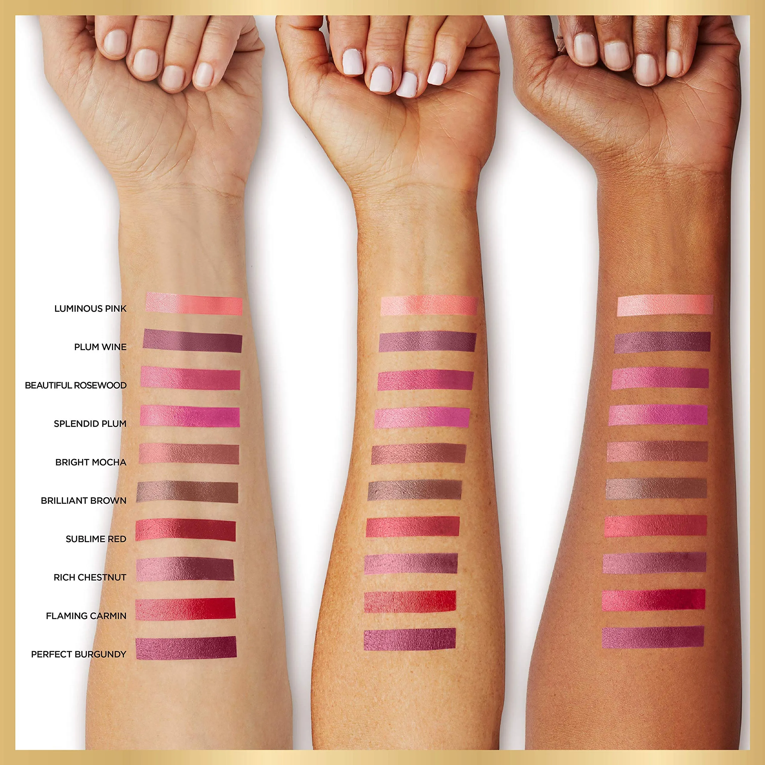 L’Oréal Paris Age Perfect Luminous Hydrating Lipstick, Splendid Plum, 0.13 Ounce
