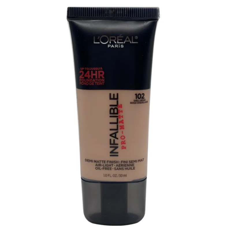 L'Oréal Paris Infallible Pro Matte Foundation - 102 Shell Beige