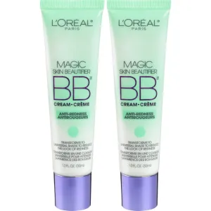 L'Oréal Paris Makeup Magic Skin Beautifier Anti-Redness BB Cream Tinted Moisturizer, 1 Ounce