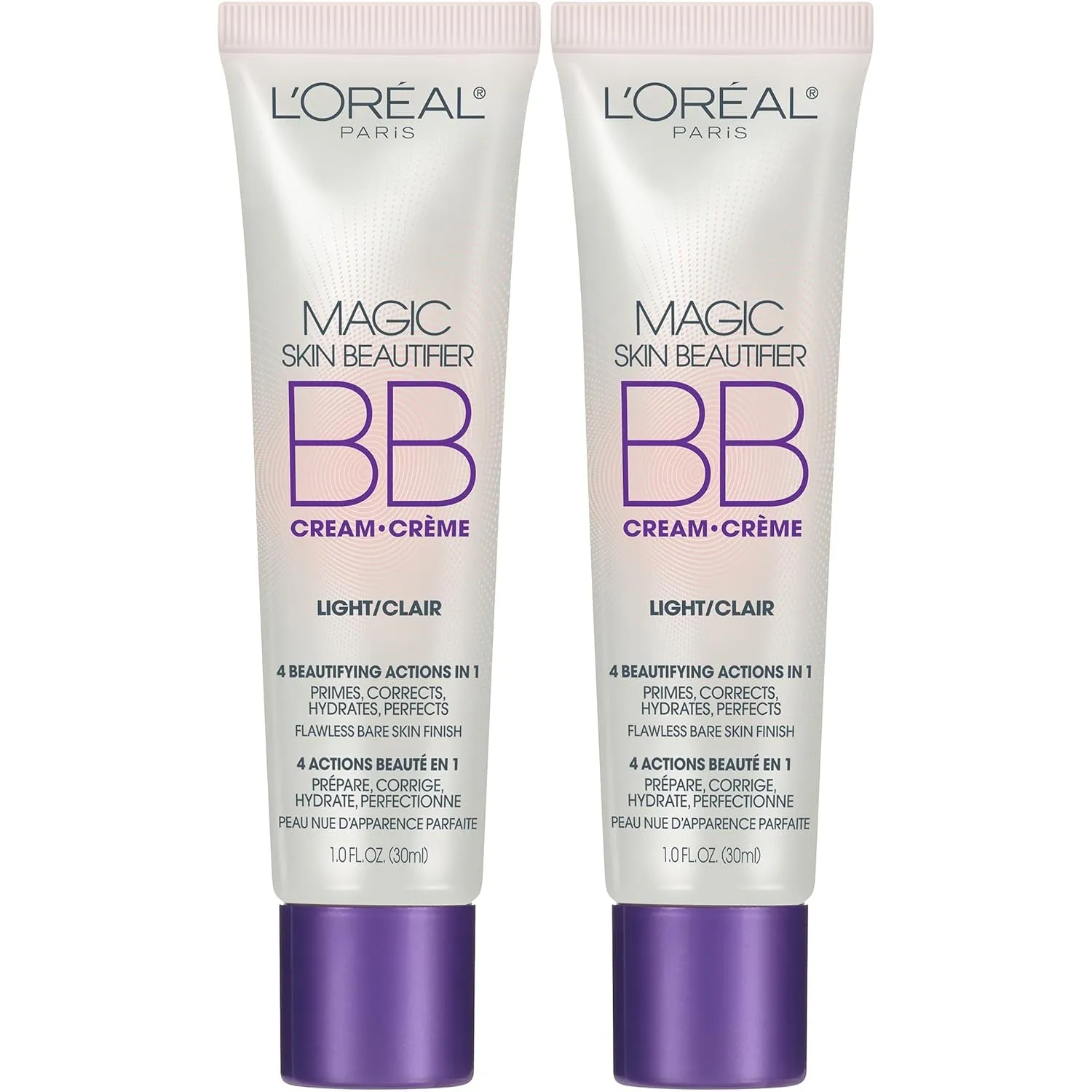 L'Oréal Paris Makeup Magic Skin Beautifier BB Cream Tinted Moisturizer, Anti-Redness, 1 Fl Oz, 1 Count