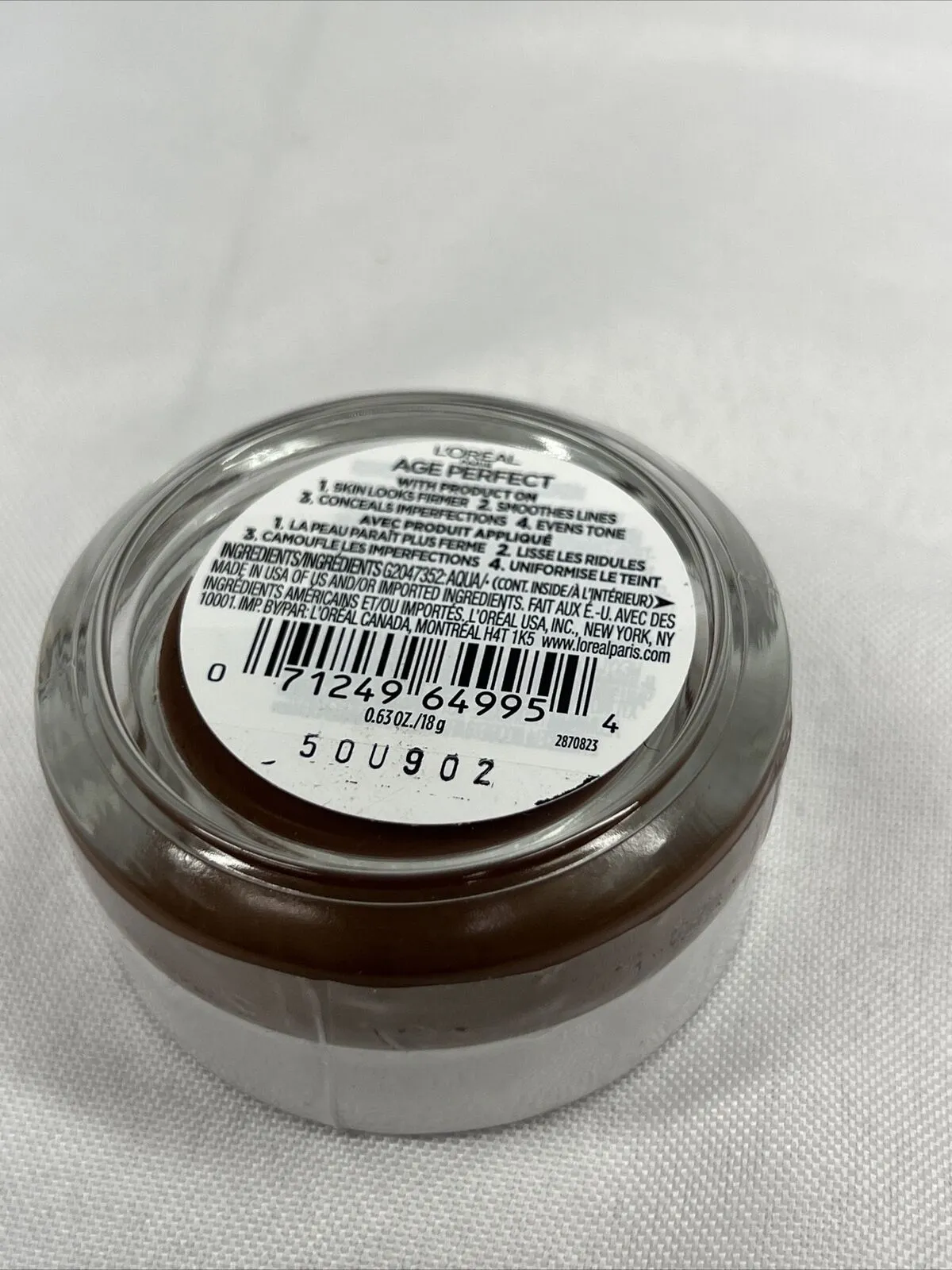 L'Oreal 20 DEEP Age Perfect 4-in-1 Tinted Balm Foundation w/Firming Serum
