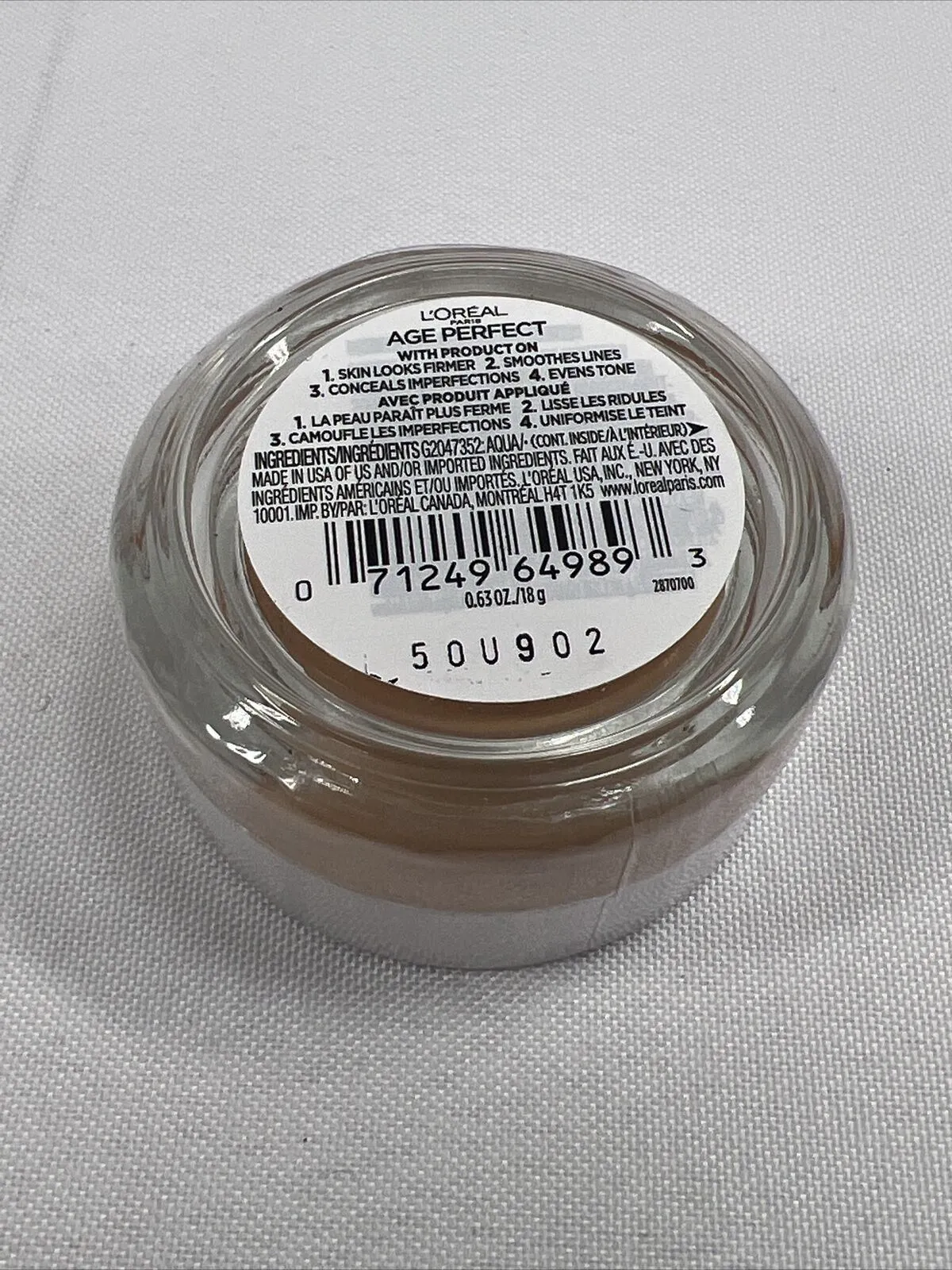 L'Oreal 20 Fair/Pale Age Perfect 4-in-1 Tinted Balm Foundation w/Firming Serum