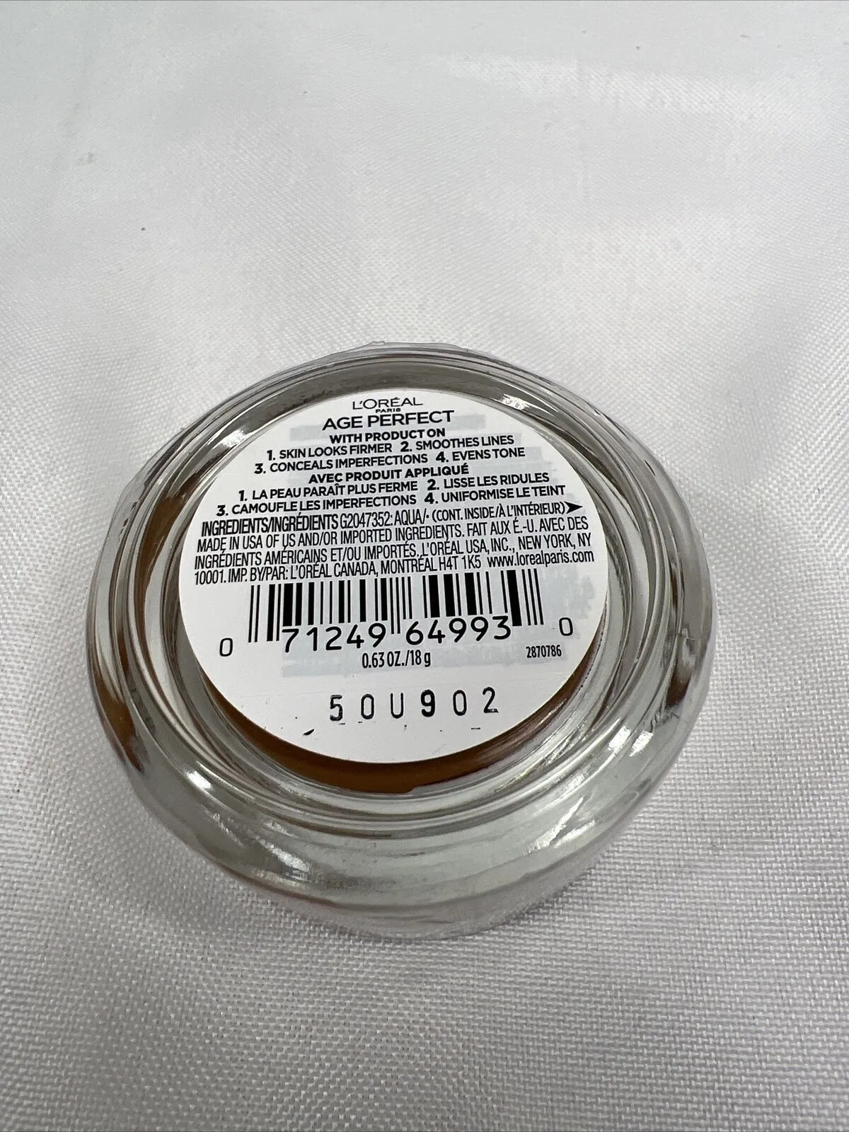 L'Oreal 20 Medium Age Perfect 4-in-1 Tinted Balm Foundation w/Firming Serum