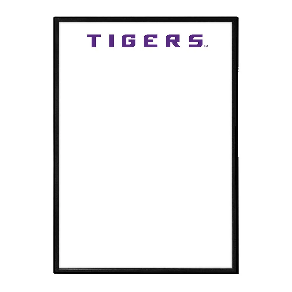 LSU Tigers: Framed Dry Erase Board
