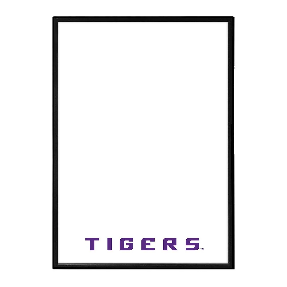 LSU Tigers: Framed Dry Erase Board