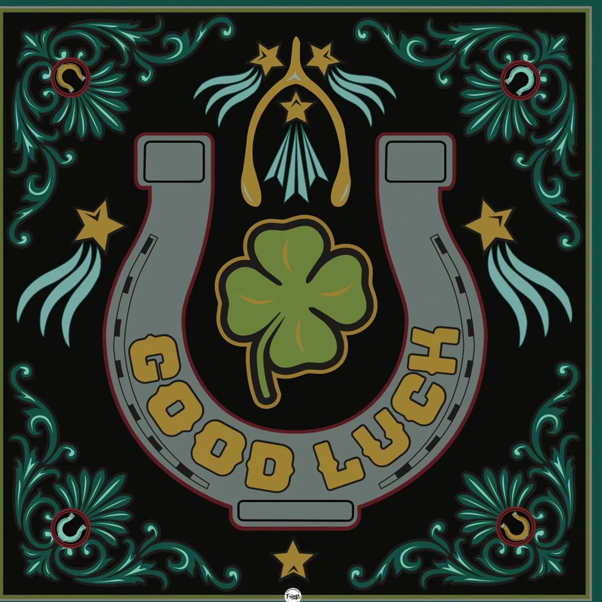 Lucky Horseshoe Wild Rag