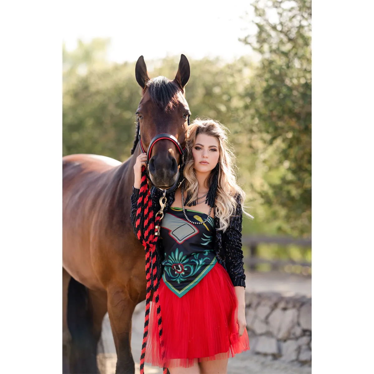 Lucky Horseshoe Wild Rag