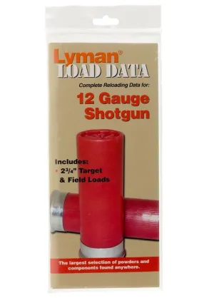 Lyman Load Data Book 12 Gauge