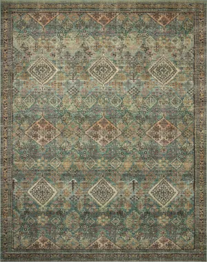 Magnolia Home By Joanna Gaines × Loloi Sinclair - SIN-03 MH Turquoise / Multi