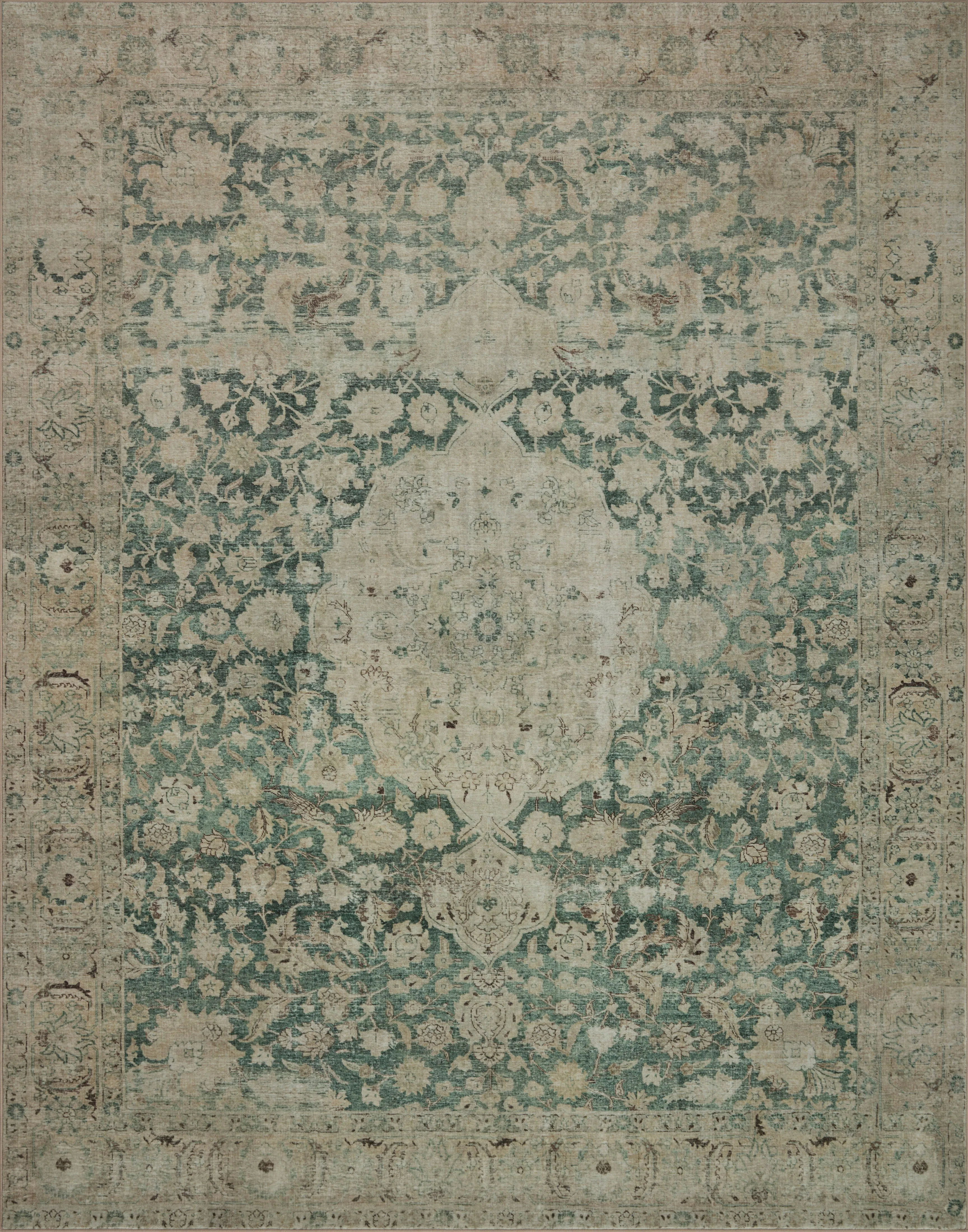 Magnolia Home By Joanna Gaines × Loloi Sinclair - SIN-05 MH Jade / Sand