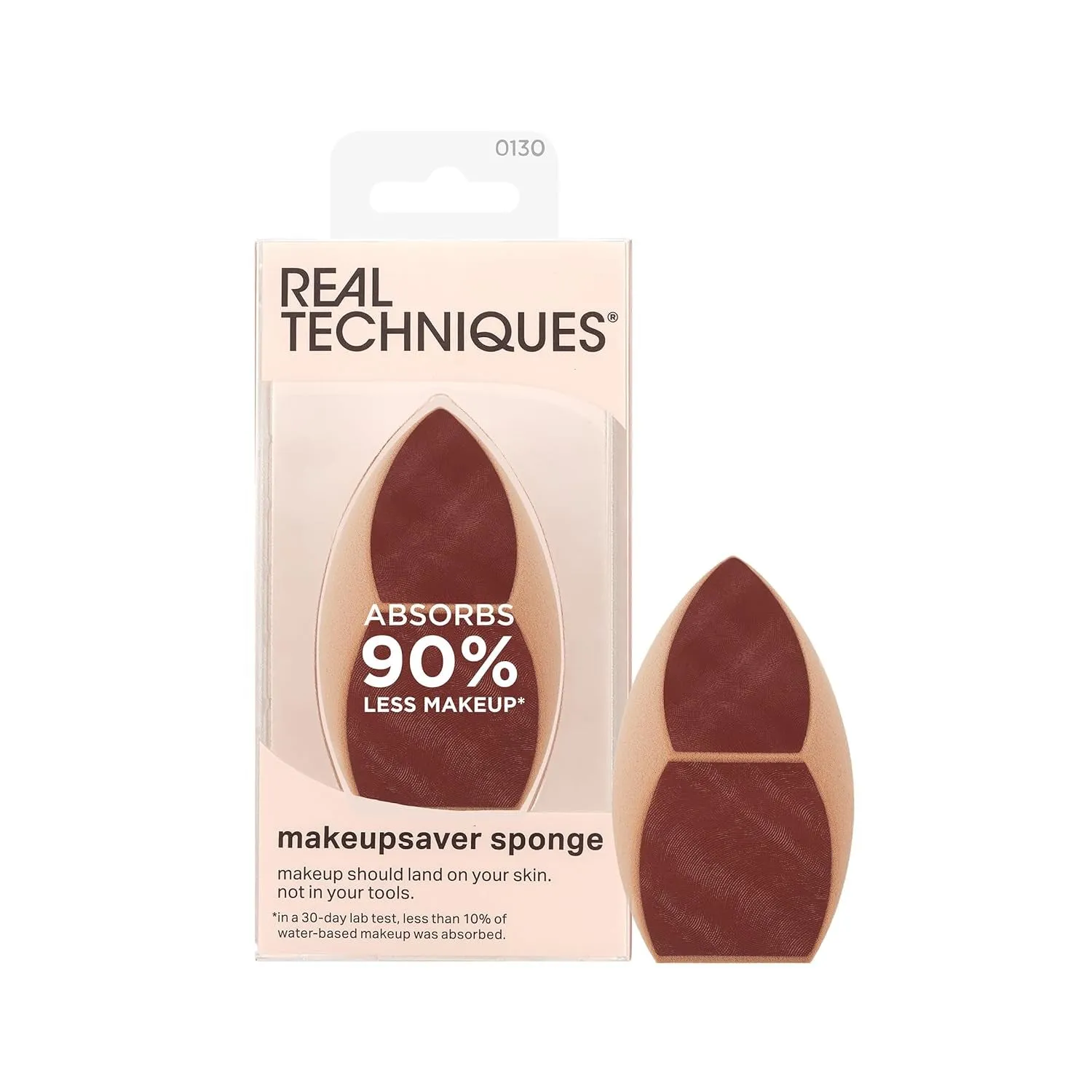 Makeupsaver Sponge   Brush Trio, Makeup Blending Sponge & Brushes for Liquid & Cream Formulations, Mimics Finger Application & Reduces Makeup Waste, Cruelty & Latex-Free 3 Piece Set