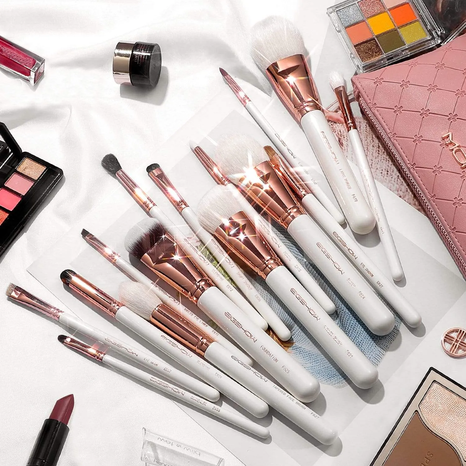 MASTER SERIES - 15 PCS CLASSIC BRUSH KIT - ROSE GOLD