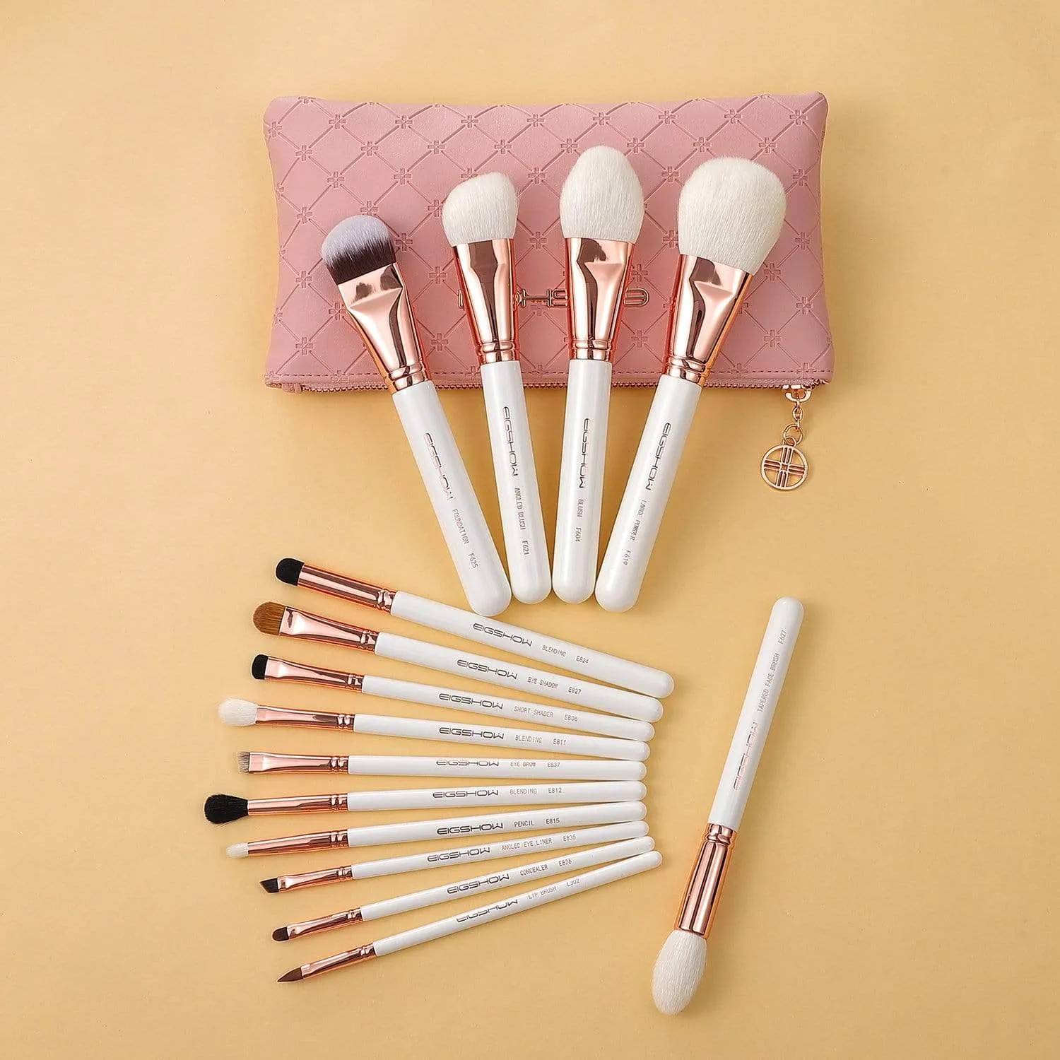 MASTER SERIES - 15 PCS CLASSIC BRUSH KIT - ROSE GOLD