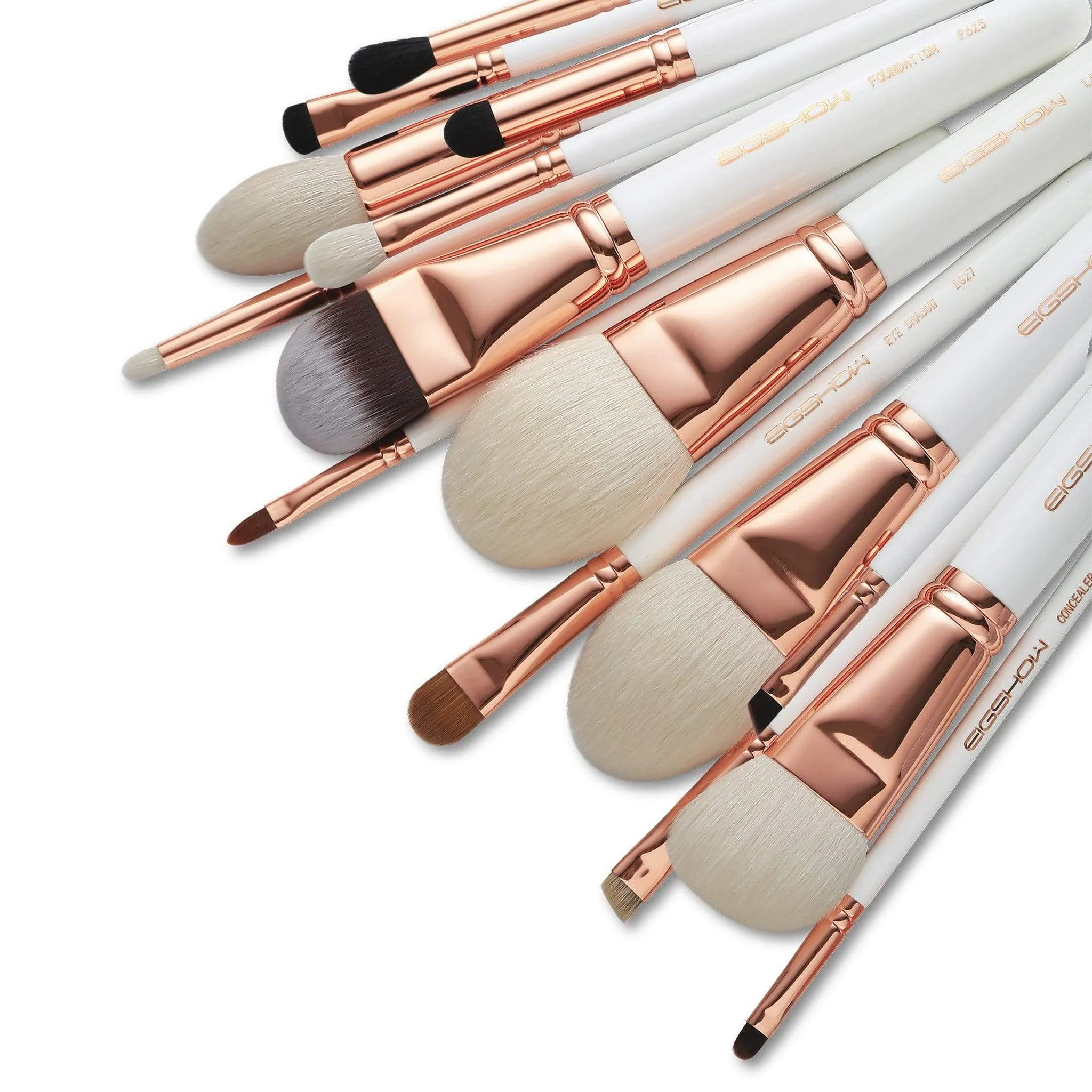 MASTER SERIES - 15 PCS CLASSIC BRUSH KIT - ROSE GOLD