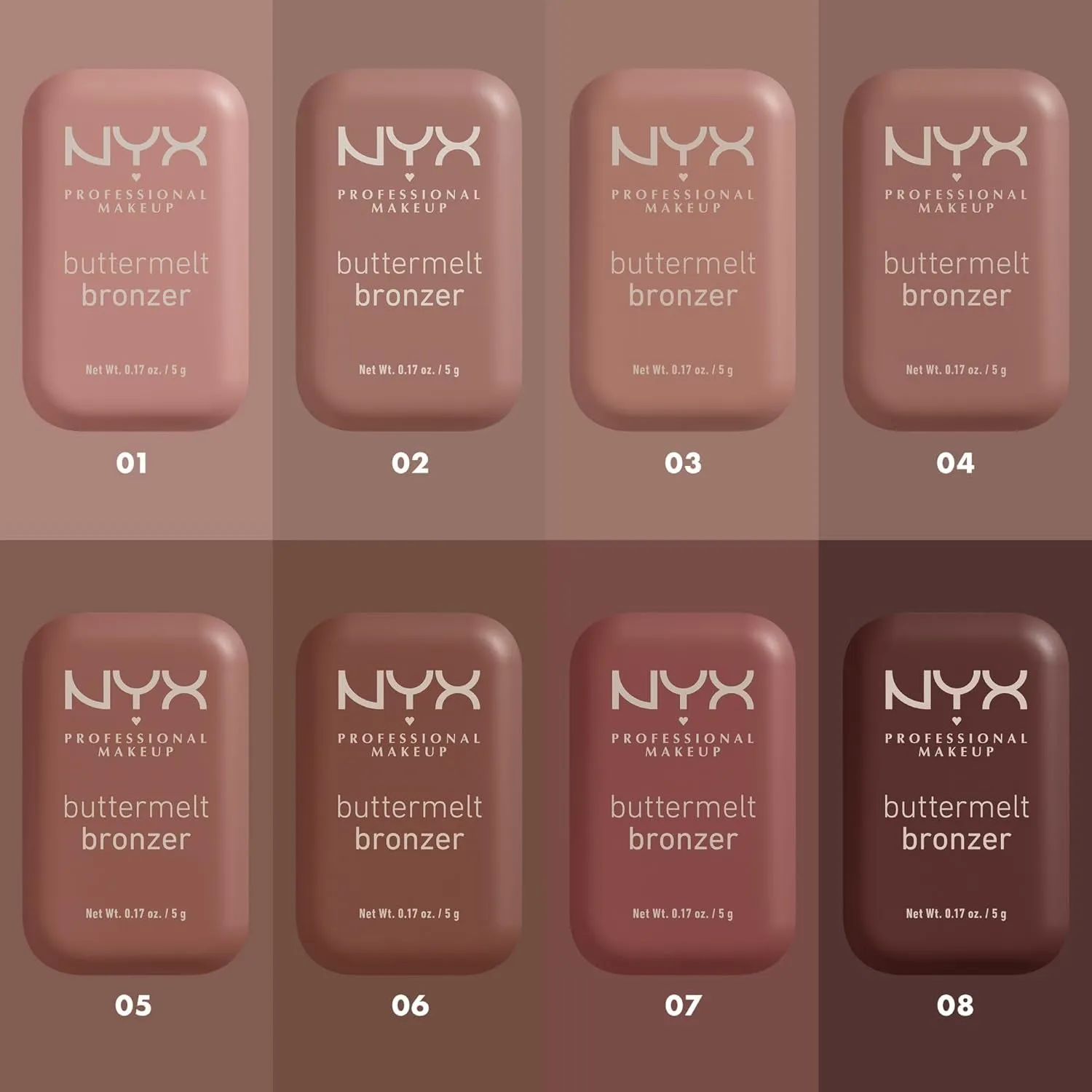 Matte Buttermelt Bronzer, Longwear Face Makeup with up to 12 Hours of Wear, Vegan Formula - Deserve Butta