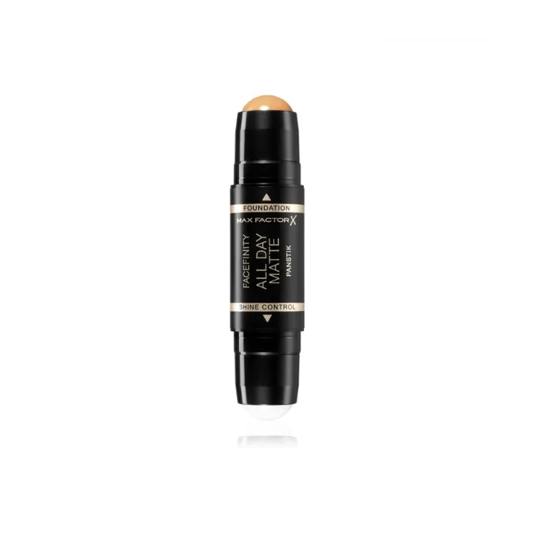 Max Factor - Face Finity All Day Matte Panstik - 2in1 Stick - Mattifying Primer   Longwear Foundation