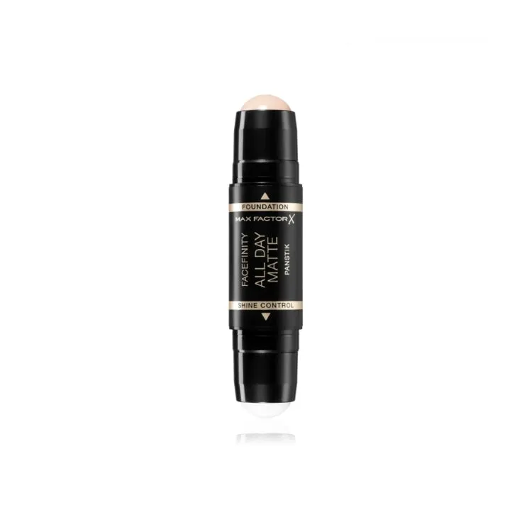 Max Factor - Face Finity All Day Matte Panstik - 2in1 Stick - Mattifying Primer   Longwear Foundation