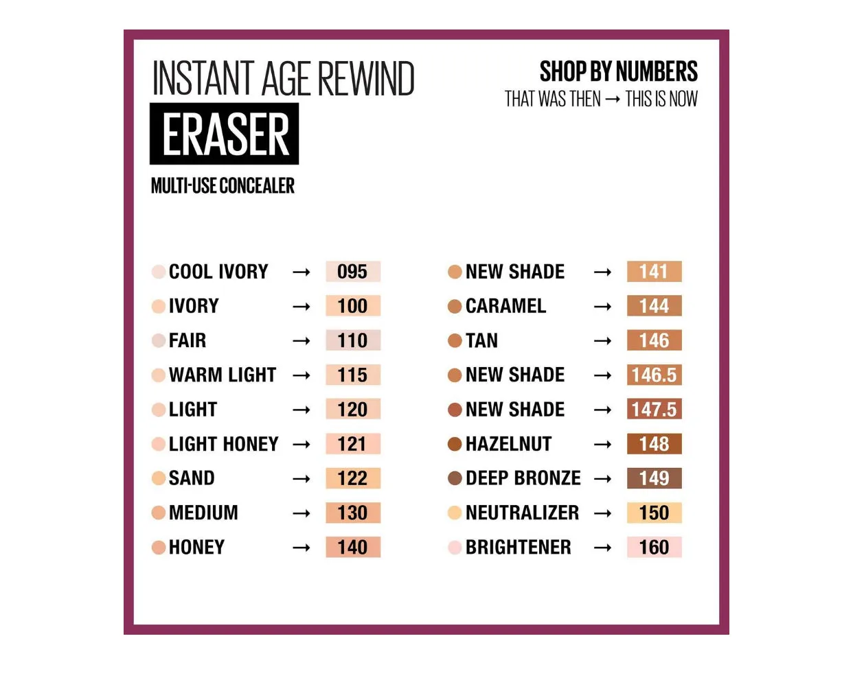 Maybelline Age Rewind Concealer 95 Cool Ivory