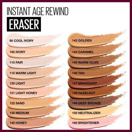 Maybelline Instant Age Rewind Dark Circles Eraser Concealer - Light 120