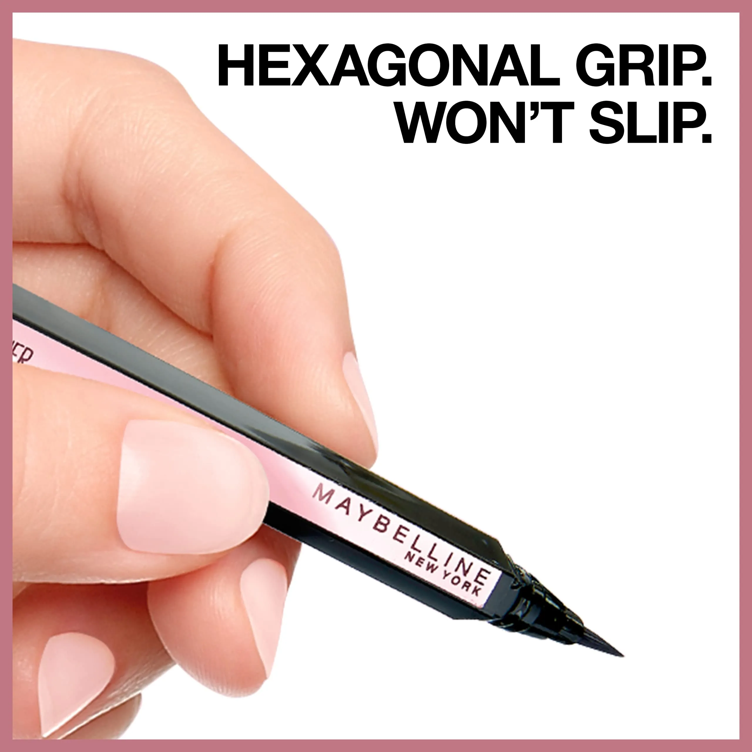 Maybelline Lash Sensational Sky High and Hyper Easy Liquid Eyeliner Makeup Bundle
