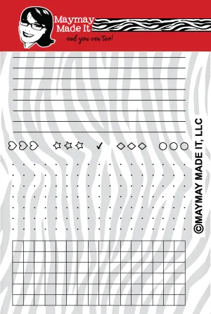 Maymay's Journal Foundations 6x8 Stamp Set {A90}