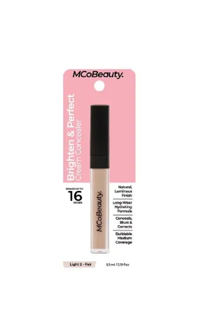 MCoBeauty Brighten & Perfect Cream Concealer Light 2 Fair