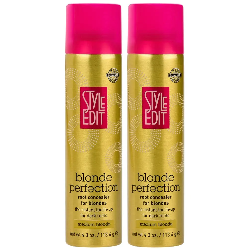 Medium Brown Root Concealer - Touch up Spray for Medium Brown Hair Color - Temporary Instantly Covers Grey Hair, Pack of 1