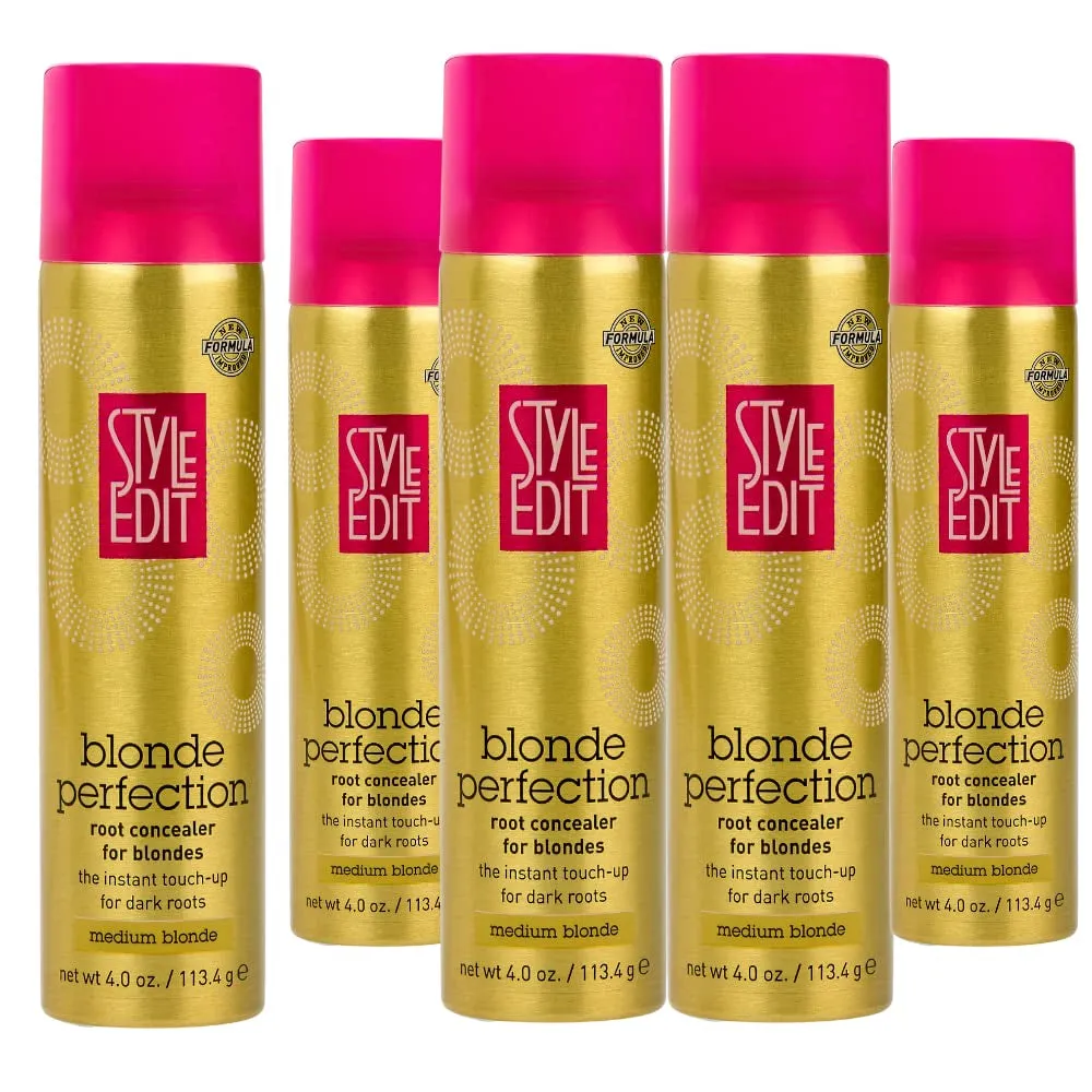 Medium Brown Root Concealer - Touch up Spray for Medium Brown Hair Color - Temporary Instantly Covers Grey Hair, Pack of 1