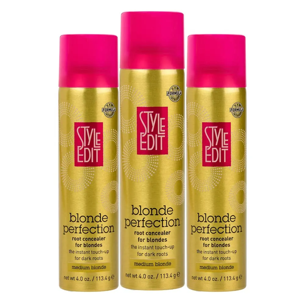 Medium Brown Root Concealer - Touch up Spray for Medium Brown Hair Color - Temporary Instantly Covers Grey Hair, Pack of 1