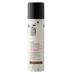 Medium Brown Root Concealer - Touch up Spray for Medium Brown Hair Color - Temporary Instantly Covers Grey Hair, Pack of 1