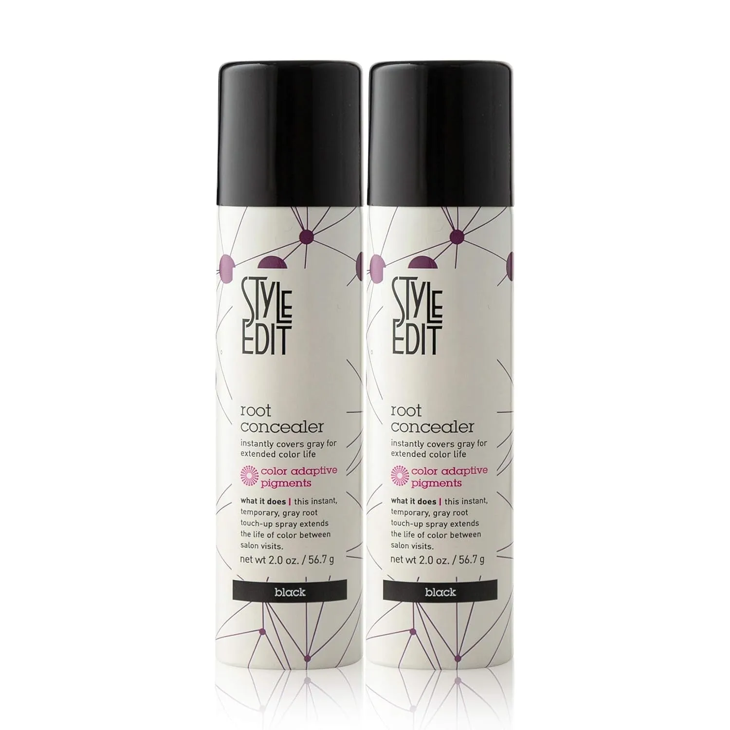 Medium Brown Root Concealer - Touch up Spray for Medium Brown Hair Color - Temporary Instantly Covers Grey Hair, Pack of 1