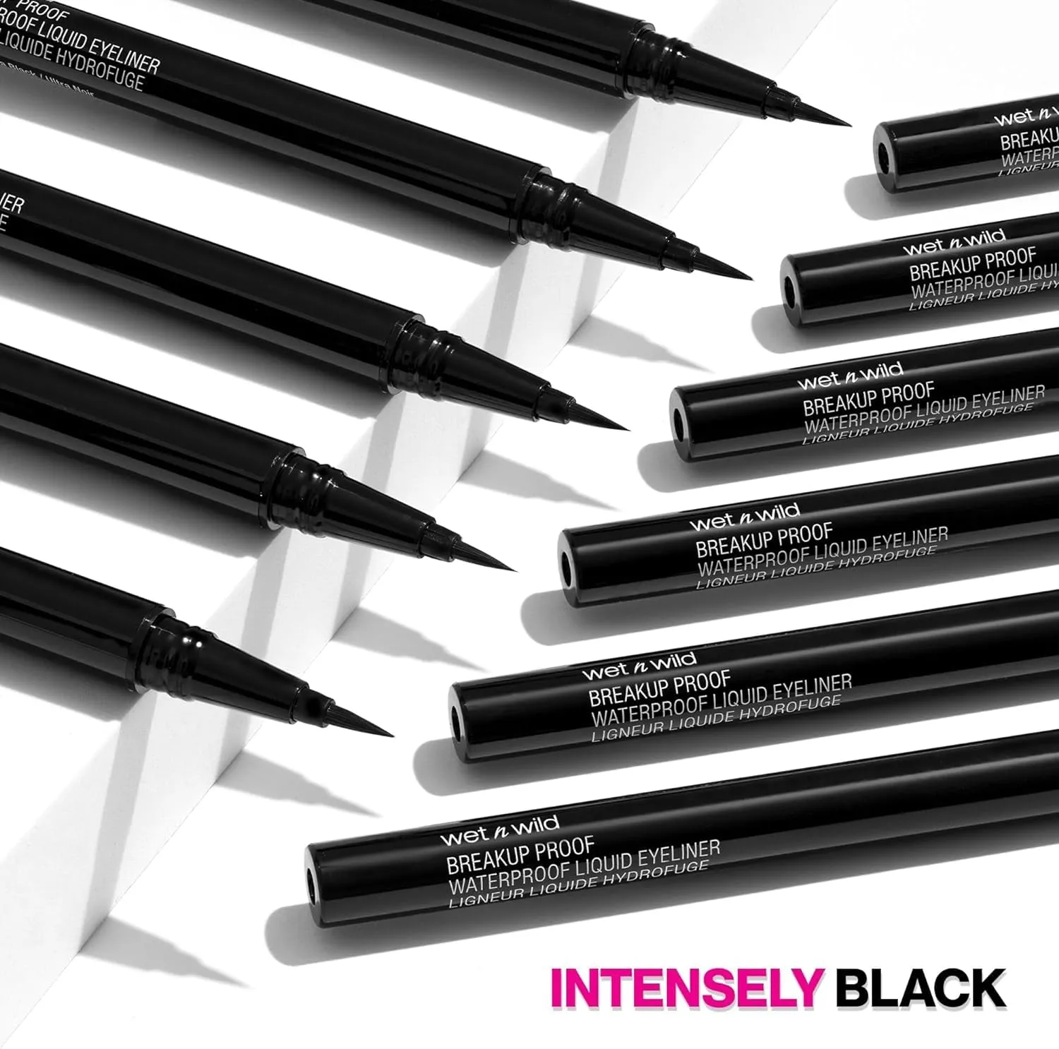 Mega Last Breakup Proof Liquid Eyeliner - Ultra-Fine Brush, Waterproof, 16-Hour Long-Lasting Wear- Cruelty-Free & Vegan - Black